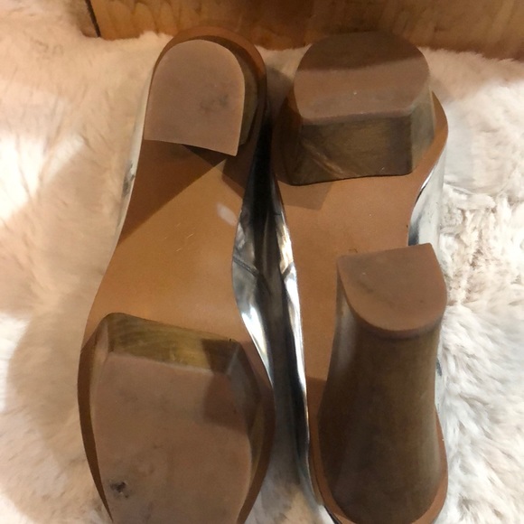 Marni for H & M metallic platform shoes. - Picture 5 of 11